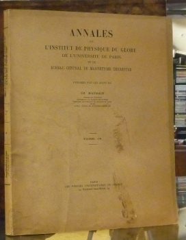 Annales de l’Institut de Physique du Globe de l’Université de …