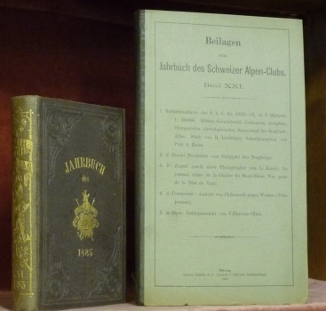 Jahrbuch des Schweizer Alpenclub 20. Jahrgang 1884-1885.