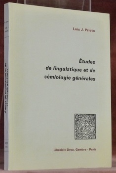 Etudes de linguistique et de sémiologie générales.