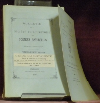 Guide du botaniste dans le Canton de Fribourg. Bulletin de …