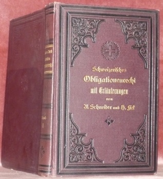 Das Schweizerische Obligationenrecht samt den Bestimmungen des Bundesgesetzes betreffend die …
