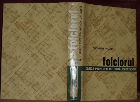 Folclorul. Obiect, Principii, Metoda, Categorii.