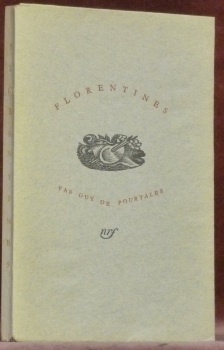 Florentines. Avec quatre hors-texte d’après les oeuvres de Michel-Ange et …