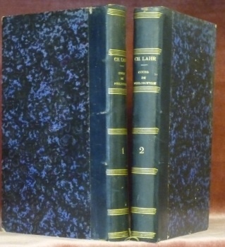 Cours de philosophie suivi de Notions d’histoire de la philosophie …