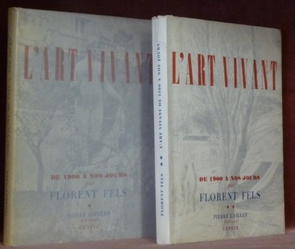 L’art vivant de 1900 à nos jours. 2 volumes. Tome …