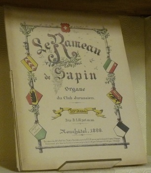 LE RAMEAU DE SAPIN. Organe du Club Jurassien. 33e année.