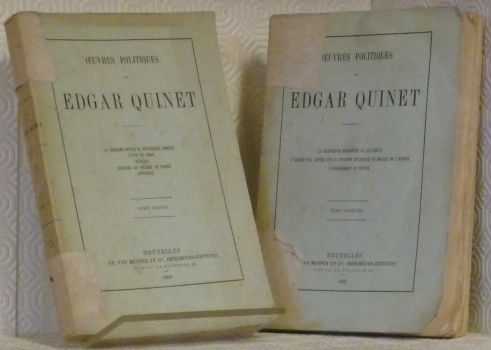 Oeuvres Politiques.Tome premier et second. Tome premier : La Révolution …