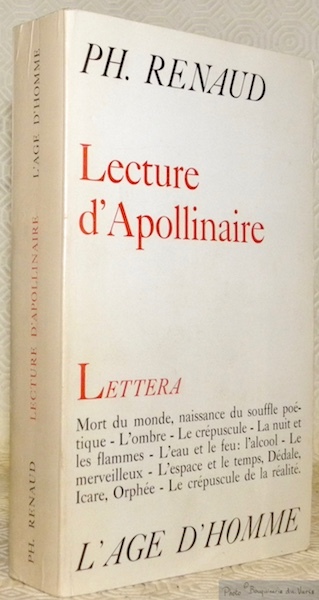 Lecture d’Apollinaire. Collection Lettera.