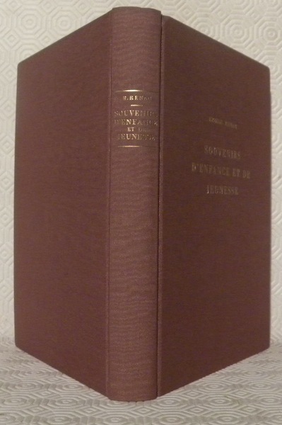 Souvenirs d’enfance et de jeunesse.