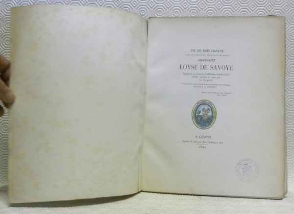 Vie de très haulte, très puissante et très illustre dame …