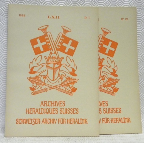Schweizer Archiv für Heraldik. Archives Héraldiques Suisses. Archivo Araldico Svizzero. …