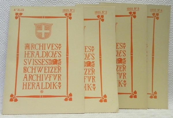 Schweizer Archiv für Heraldik. Archives Héraldiques Suisses. Archivo Araldico Svizzero. …