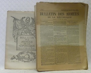 Bulletin des Armées de la République. Réservé à la zone …