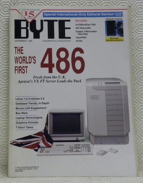 BYTE. The small systems journal. September 1989. The World’s First …