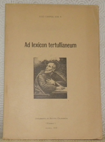 Ad lexicon tertullianeum. La expresion abstracta en tertuliano. Suplemento dde …