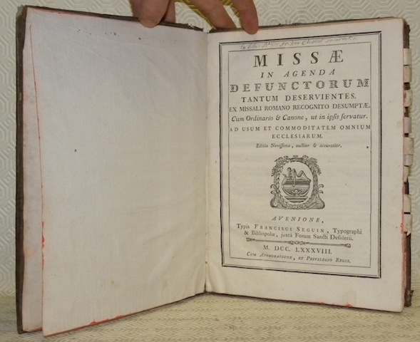 Missae in agenda defunctorum tantum deservientes. Ex missali romano recognito …