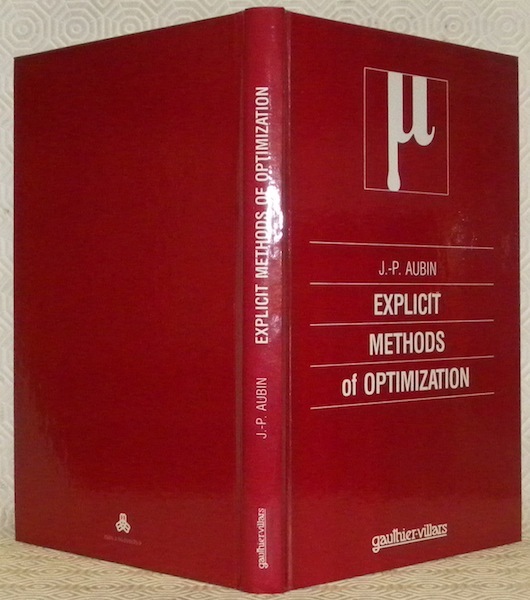 Explicit Methods of Optimization.