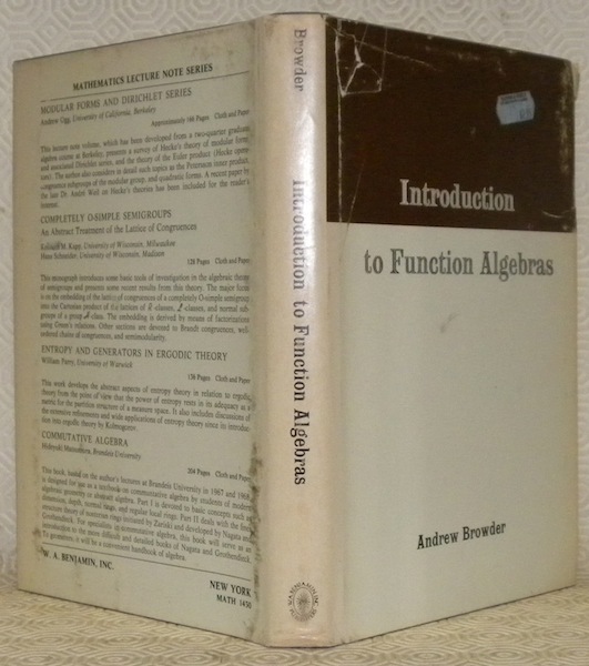 Introduction ot Function Algebras.