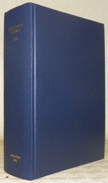 Medioevo Latino.Bollettino bibliografico della cultura europea dal secolo VI al …