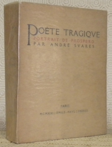 Poète tragique. Portrait de Prospéro.