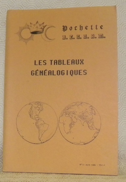 Pochette B.E.G.N.A.M. Les Tableaux Généalogiques. N.° 3.
