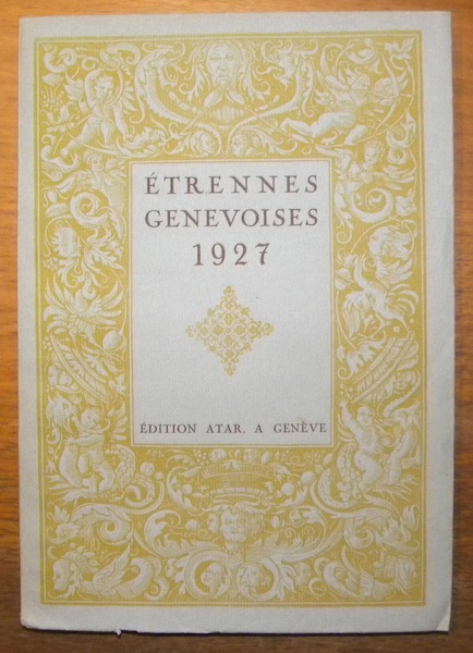 Etrennes genevoises 1927.