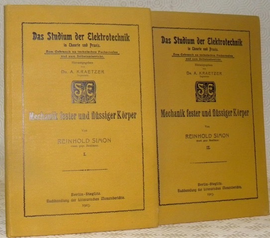 Mechanik fester und flüssiger Körper. Erster Teil. Mit 52 Abbildungen. …
