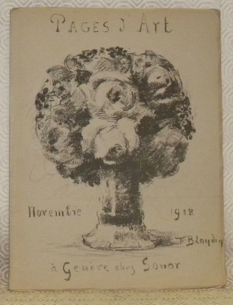 Pages d’Art. Revue Mensuelle Suisse Illustrée. Novembre 1918. Sommaire du …