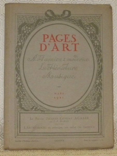 Pages d’Art. Art ancien & moderne, Littérature, Musique. Mars 1921. …