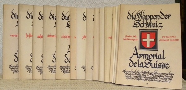 Die Wappen der Schweiz. Sammelbuch für Kaffee Hag Wappenmarken. Armorial …