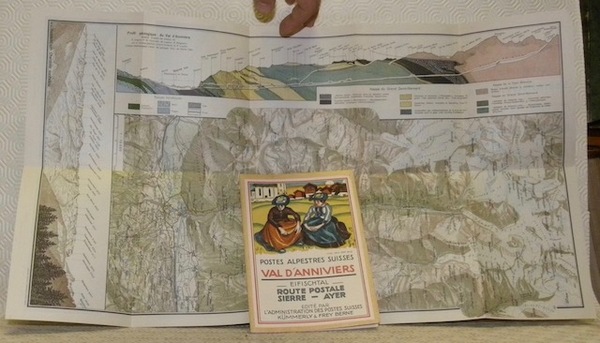 Val d’Anniviers. Eifischtal. Route postale Sierre - Ayer. Postales alpestres …