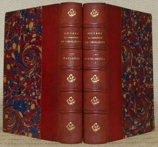 Oeuvres du Seigneur de Cholières. Edition préparée par Ed. Tricotel. …