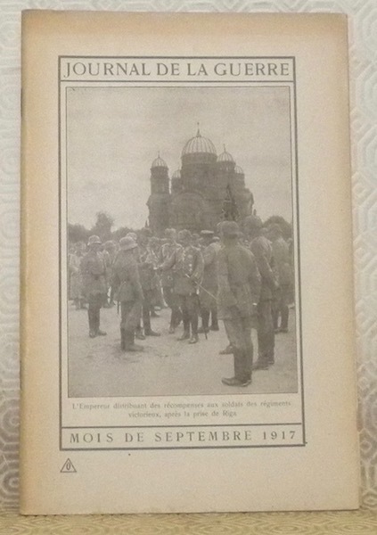 Journal de la Guerre. Mois de septembre 1917.
