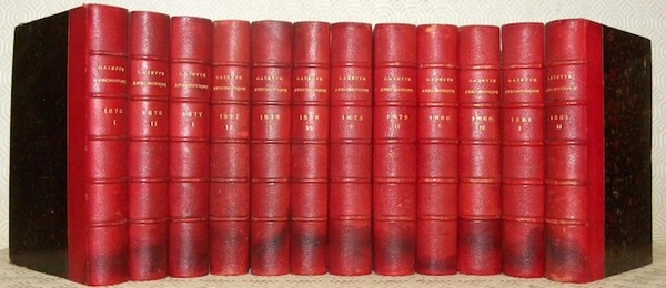 Gazette anecdotique littéraire, artistique et bibliographique. 1876 (première année) - …