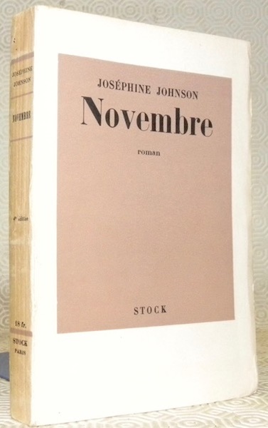 Novembre. Roman. Traduit de l’anglais par O. Micheli.