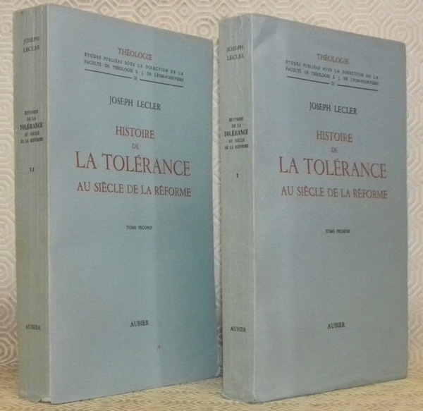 Histoire de la tolérance au siècle de la réforme. Tome …
