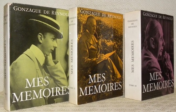 Mes mémoires. 3 volumes.