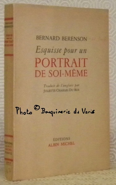 Esquisse pour un portrait de soi-même. Sketch for a self-portrait. …