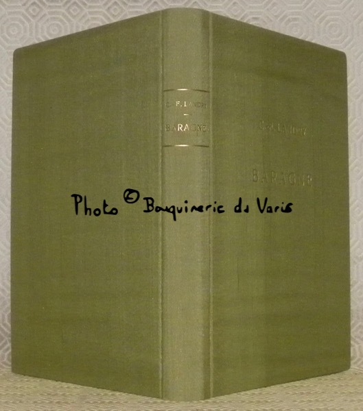 Baragne. Roman. Dessins originaux d’Ulysse Dutoit.