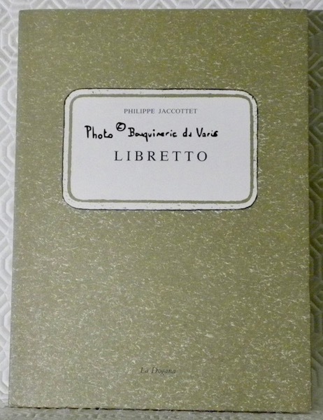 Libretto.