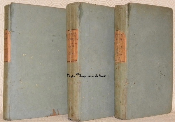 The poems of Ossian. Translated by James Macpherson. The engravings …