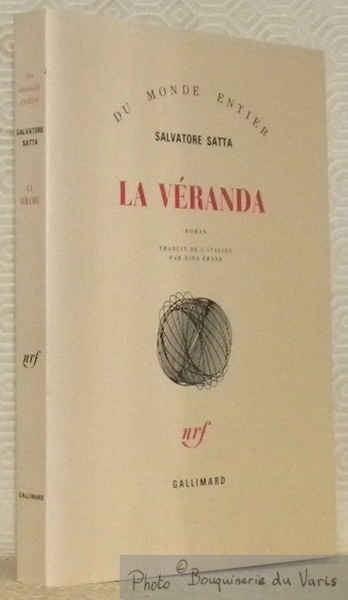 La véranda. Roman. Traduit de l’italien par Nino Frank. Collection …