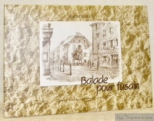 Balade pour fusain à travers Yverdon-les-Bains et sa région.