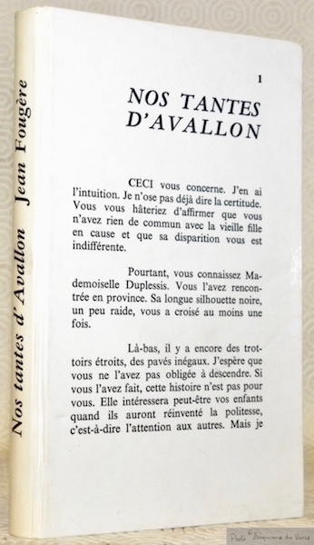 Nos Tantes d’Avallon.