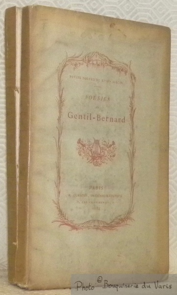 Poésies choisies. Avec une Notice bio-bibliographique par Fernand Drujon. Collection …