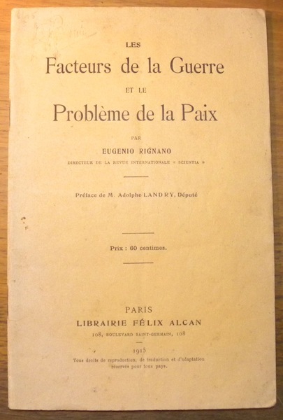 Les facteurs de la guerre et le problème de la …