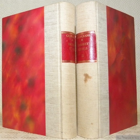 Dombey et fils. Tome premier et tome II.