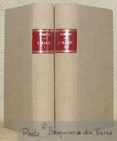 L’Iliade. Illustrations de G. Picard. Collection Papyrus. (En deux volumes).