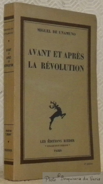 Avant et après la révolution. Collection Europe.