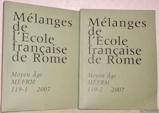 Mélanges de l’Ecole française de Rome. Moyen Âge MEFRM. Tome …